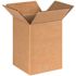 Box Partners Corrugated Boxes 5"x5"x8" Kraft Package Of 25