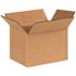 Box Partners Corrugated Boxes 6"x4"x4" Kraft Package Of 25