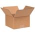 Box Partners Corrugated Boxes 7"x7"x4 1/2" Kraft Package Of 25