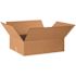 Box Partners Flat Corrugated Boxes 20"x16"x6" Kraft Package Of 25