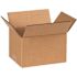 Box Partners Corrugated Boxes 6"x4"x3" Kraft Package Of 25