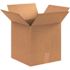 Box Partners Corrugated Boxes 12 3/4"x12 3/4"x13 1/2" Kraft Package Of 25