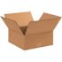 Box Partners Flat Corrugated Boxes 12"x12"x5" Kraft Package Of 25