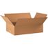 Box Partners Flat Corrugated Boxes 22"x14"x6" Kraft Package Of 20