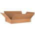 Box Partners Flat Corrugated Boxes 36"x24"x6" Kraft Package Of 10