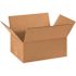 Box Partners Flat Corrugated Boxes 11 1/4"x8 3/4"x4" Kraft Package Of 25