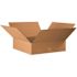 Box Partners Flat Corrugated Boxes 18"x18"x5" Kraft Package Of 25
