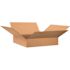 Box Partners Flat Corrugated Boxes 28"x28"x6" Kraft Package Of 10