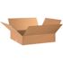 Box Partners Flat Corrugated Boxes 28"x17"x5" Kraft Package Of 15