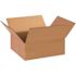 Box Partners Flat Corrugated Boxes 13"x11"x5" Kraft Package Of 25