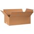 Box Partners Flat Corrugated Boxes 24"x14"x8" Kraft Package Of 20