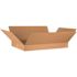 Box Partners Flat Corrugated Boxes 36"x24"x4" Kraft Package Of 10