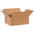 Box Partners Flat Corrugated Boxes 16"x12"x6" Kraft Package Of 25
