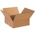 Box Partners Flat Corrugated Boxes 14"x14"x5" Kraft Package Of 25