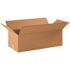 Box Partners Flat Corrugated Boxes 22"x10"x6" Kraft Package Of 25
