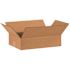 Box Partners Flat Corrugated Boxes 16"x10"x4" Kraft Package Of 25