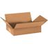 Box Partners Flat Corrugated Boxes 9"x6"x2" Kraft Package Of 25