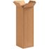 Box Partners Tall Corrugated Boxes 5"x5"x12" Kraft Package Of 25