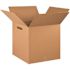 Box Partners Double Wall Boxes With Hand Holes 18"x18"x18" Kraft Package Of 10