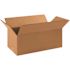 Box Partners Long Corrugated Boxes 16"x8"x6" Kraft Package Of 25