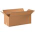 Box Partners Long Corrugated Boxes 22"x10"x8" Kraft Package Of 20