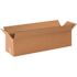 Box Partners Long Corrugated Boxes 24"x6"x6" Kraft Package Of 25