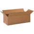 Box Partners Long Corrugated Boxes 20"x8"x6" Kraft Package Of 25