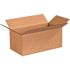 Box Partners Long Corrugated Boxes 12"x6"x5" Kraft Package Of 25