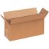Box Partners Long Corrugated Boxes 9"x4"x3" Kraft Package Of 25