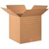 Box Partners Multi-Depth Corrugated Boxes 24"x24"x24" Kraft Package Of 10