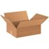 Box Partners Multi-Depth Corrugated Boxes 12"x10"x4" Kraft Package Of 25