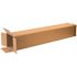Box Partners Tall Corrugated Boxes 8"x8"x48" Kraft Package Of 20