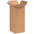 Box Partners Tall Corrugated Boxes 8"x8"x18" Kraft Package Of 25