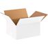 Box Partners Corrugated Boxes 12"x10"x6" White Package Of 25