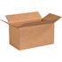 Box Partners Long Corrugated Boxes 13"x7"x7" Kraft Package Of 25