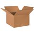 Box Partners Heavy-Duty Boxes 18"x18"x12" Kraft Package Of 25