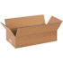 Box Partners Long Corrugated Boxes 12"x6"x3" Kraft Package Of 25