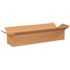 Box Partners Long Corrugated Boxes 24"x6"x4" Kraft Package Of 25