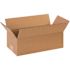 Box Partners Long Corrugated Boxes 12"x6"x4" Kraft Package Of 25