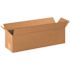 Box Partners Long Corrugated Boxes 22"x6"x6" Kraft Package Of 25