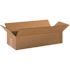 Box Partners Long Corrugated Boxes 20"x8"x4" Kraft Package Of 25