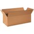 Box Partners Long Corrugated Boxes 24"x10"x8" Kraft Package Of 25
