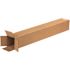 Box Partners Tall Corrugated Boxes 4"x4"x28" Kraft Package Of 25