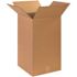 Box Partners Tall Corrugated Boxes 14"x14"x24" Kraft Package Of 15