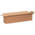 Box Partners Long Corrugated Boxes 18"x4"x4" Kraft Package Of 25