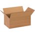 Box Partners Multi-Depth Corrugated Boxes 14"x8"x6" Kraft Package Of 25