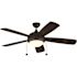 Generation Lighting Discus Classic 52 In. 5-Blade Led Ceiling Fan W/ Light (Bronze)
