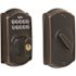 Schlage Camelot Keypad Deadbolt With Turn-Lock, Aged Bronze