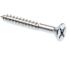 Generic Wo Screws, Flat Hd, Phillips Dr, #10,Zinc, Package Of 100