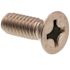 Generic Machine Screws, Flat Hd, Phillips Dr, #12-, Ss, Package Of 100